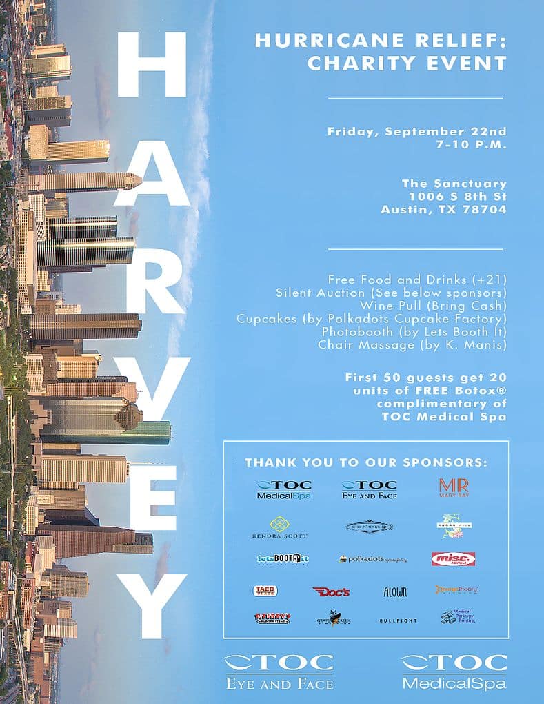Hurricane Harvey Charity Event