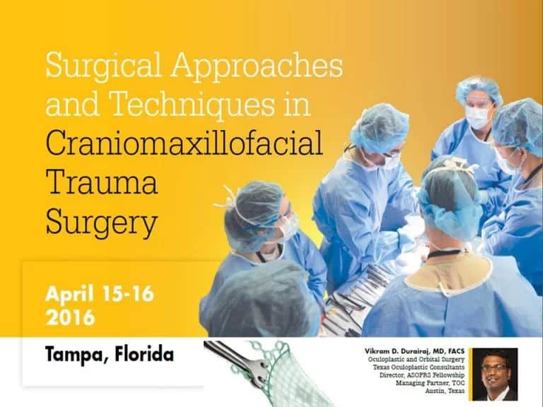 Surgical Approaches and Techniques in Craniomaxillofacial Trauma Suregery
